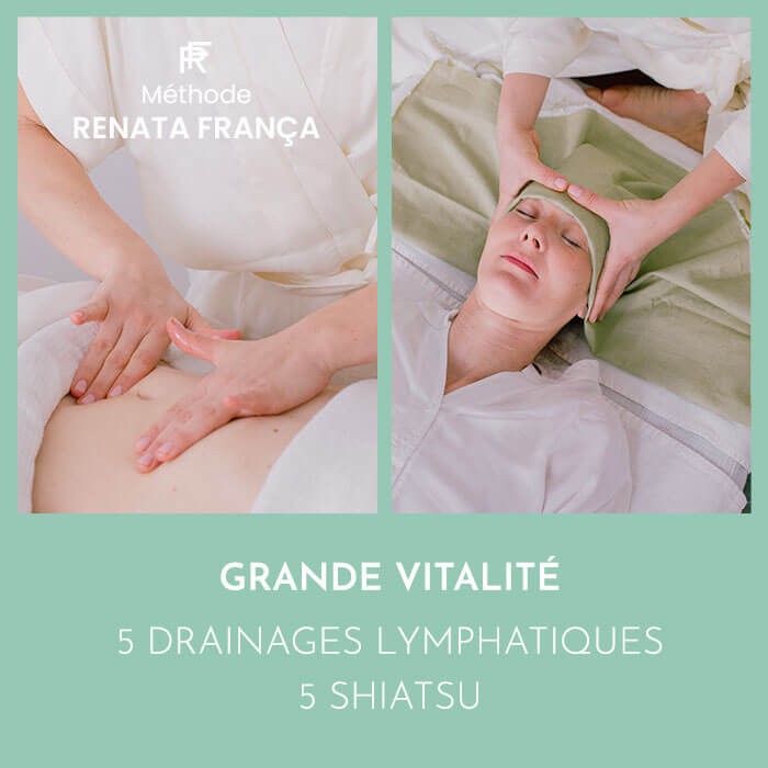 Cure drainage lymphatique renata franca et shiatsu