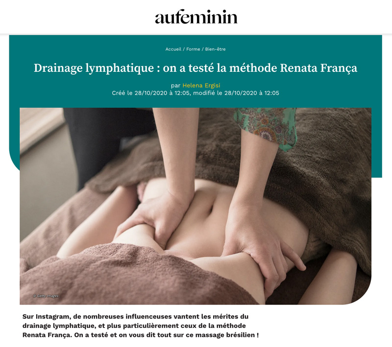 Vu dans le magazine Au Feminin